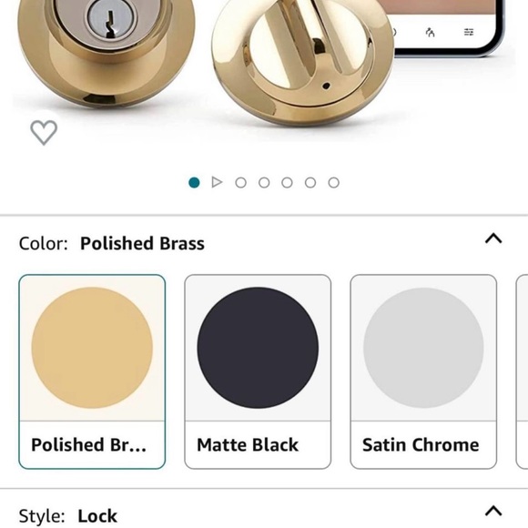 New Level Smart Lock - Touch Edition. Polished Brass - Picture 7 of 7